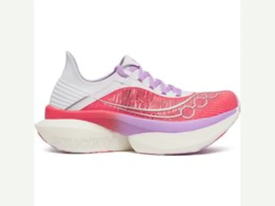 Saucony Unisex Endorphin Elite 2 Coral/white
