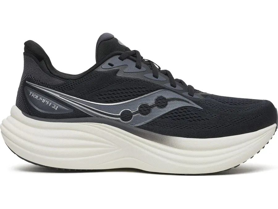 Saucony Men's Triumph 24 Black/Silver