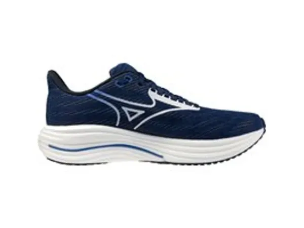 Mizuno Men's Wave Rider 29 Estate Blue/white/lightning Yellow