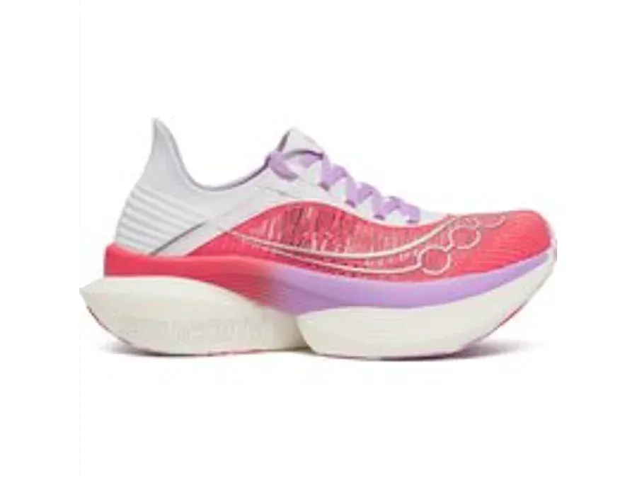 Saucony Unisex Endorphin Elite 2 Coral/white