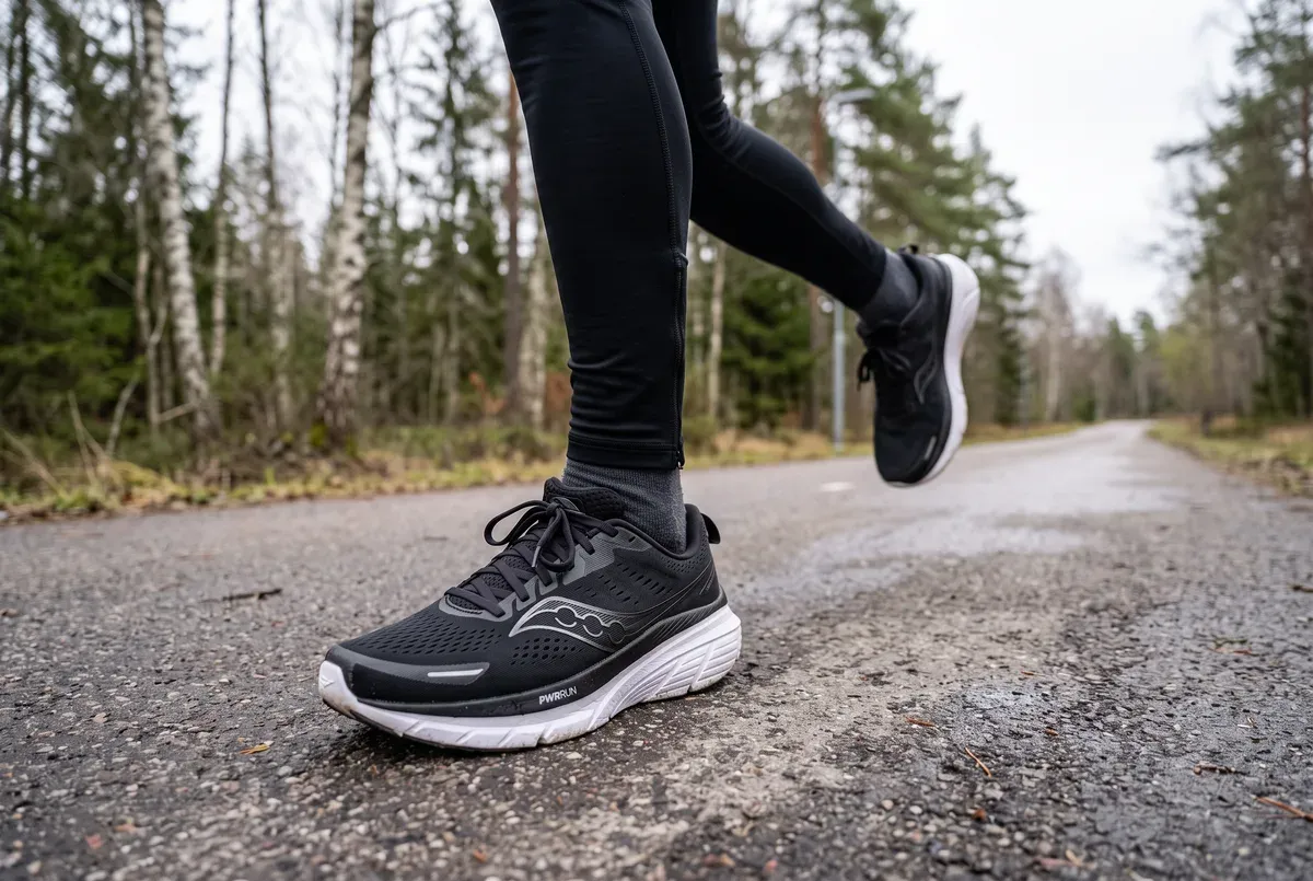 Saucony Guide 18 mitt i ett löpsteg