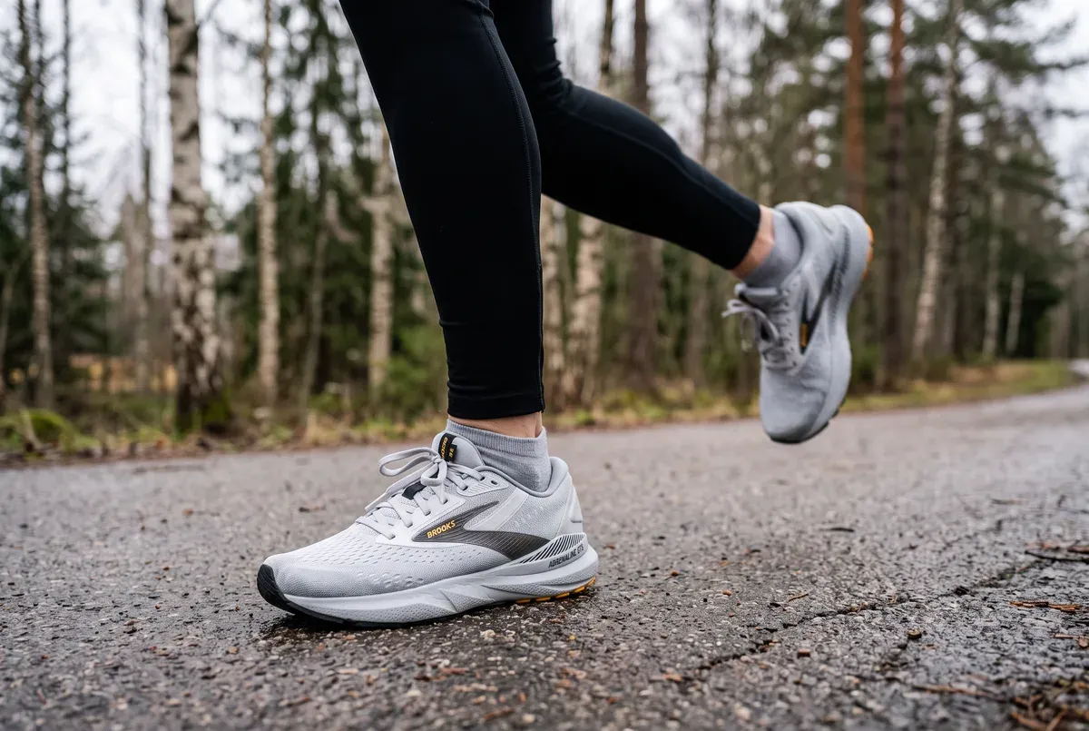 Brooks Adrenaline GTS 24 mitt i ett löpsteg