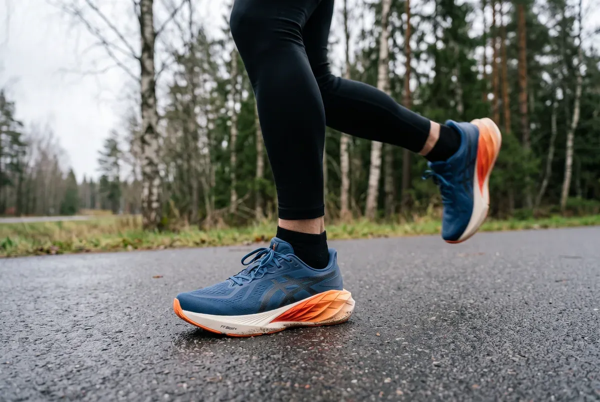 Asics Dynablast 6 mitt i ett löpsteg
