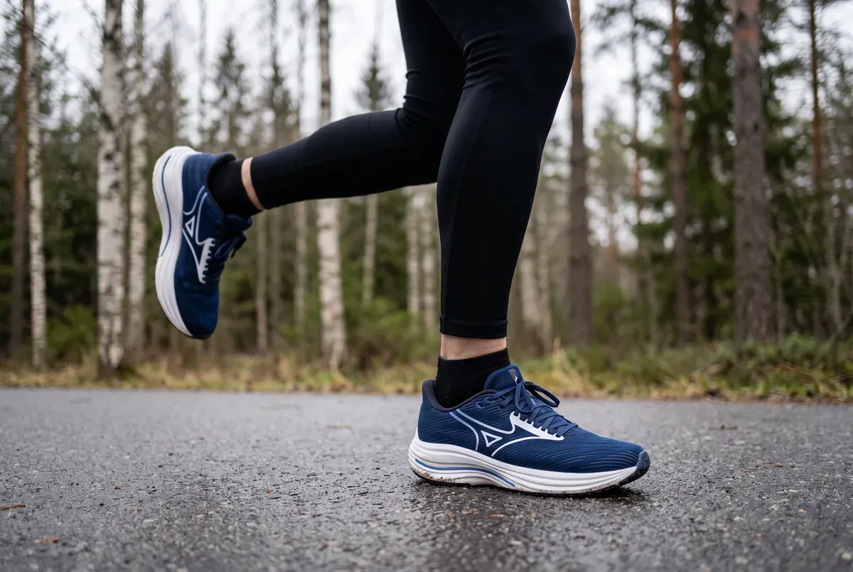 Mizuno Wave Rider 29 mitt i ett löpsteg
