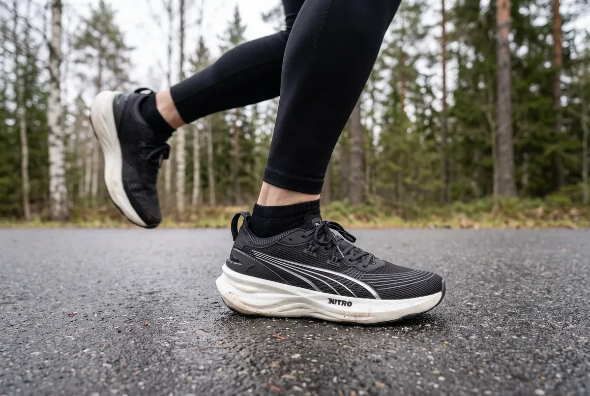 Puma ForeverRun Nitro 2 mitt i ett löpsteg