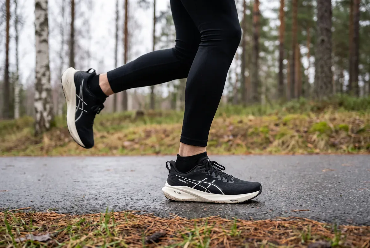 Asics GT-2000 13 mitt i ett löpsteg