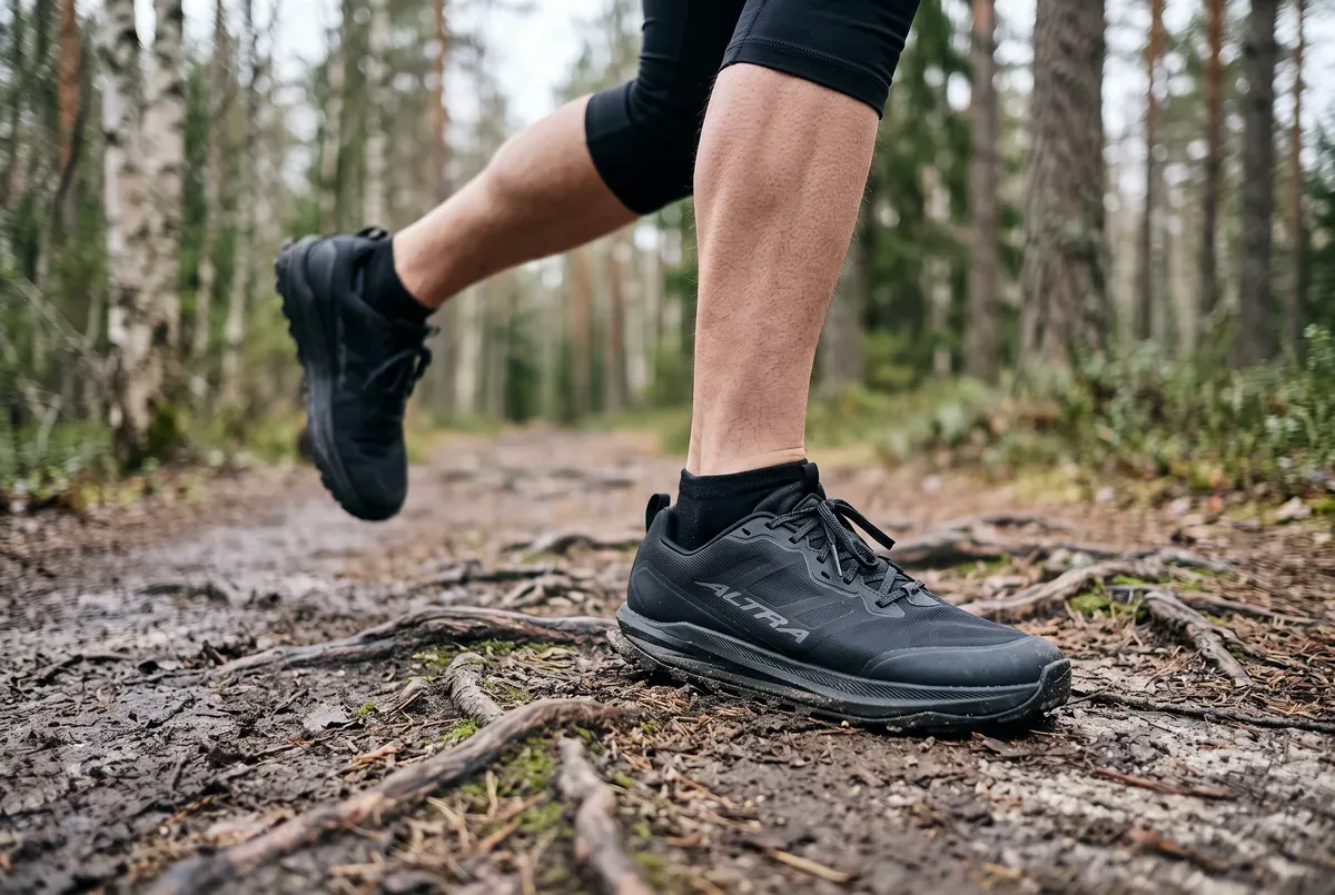 Altra Lone Peak 9 mitt i ett löpsteg
