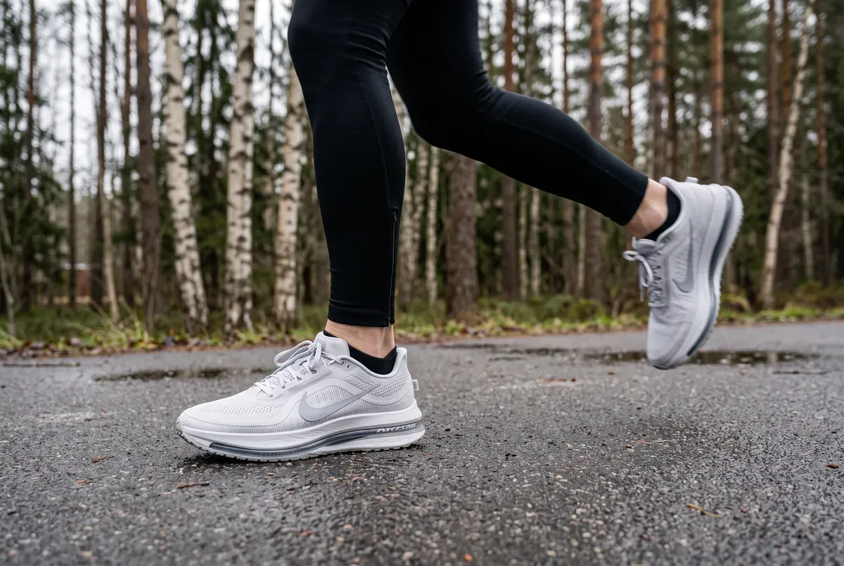 Nike Pegasus Premium mitt i ett löpsteg