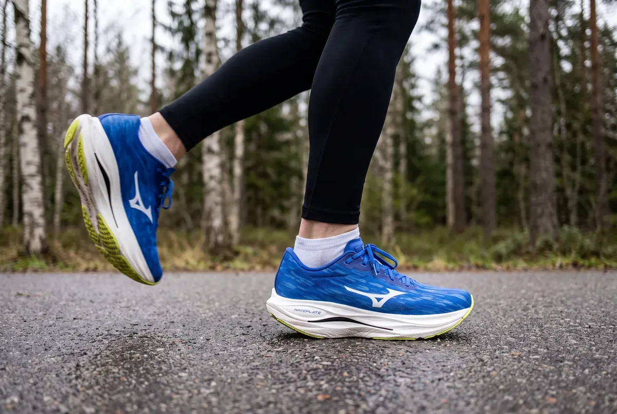 Mizuno Wave Rebellion Flash 3 mitt i ett löpsteg