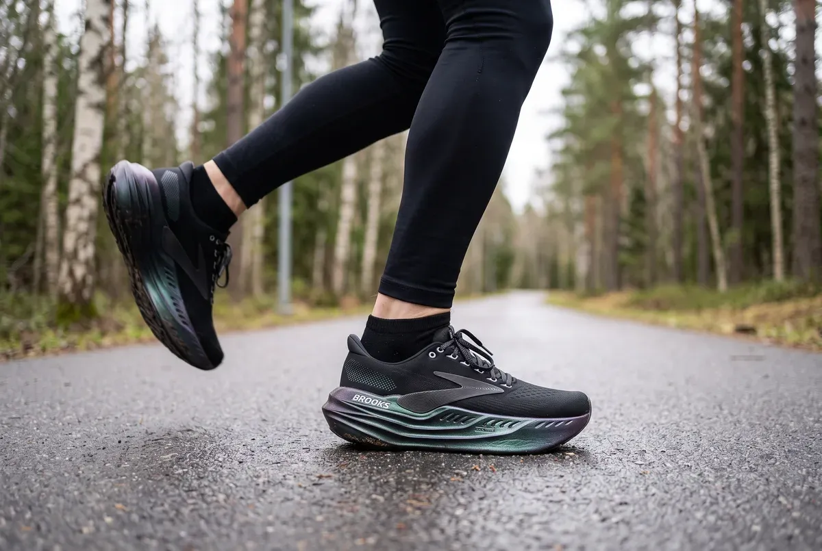 Brooks Glycerin Max mitt i ett löpsteg