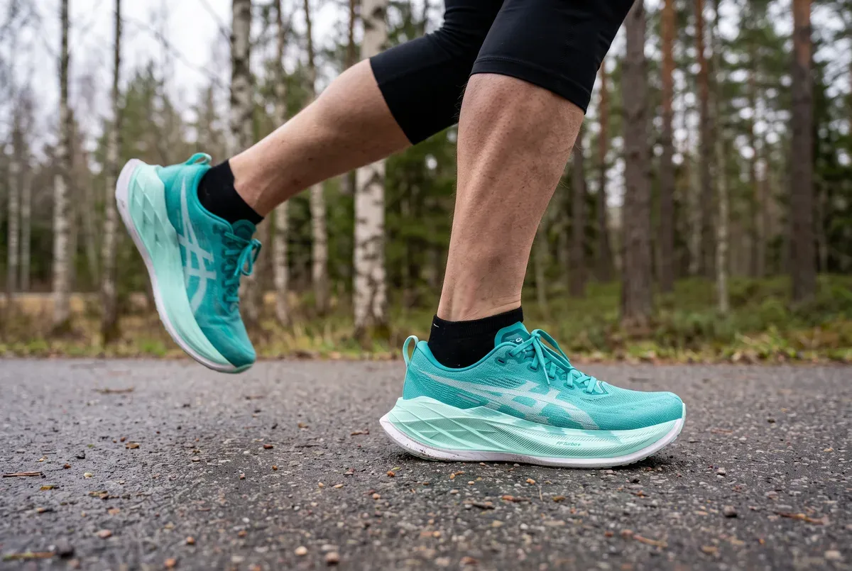 Asics Superblast 2 mitt i ett löpsteg