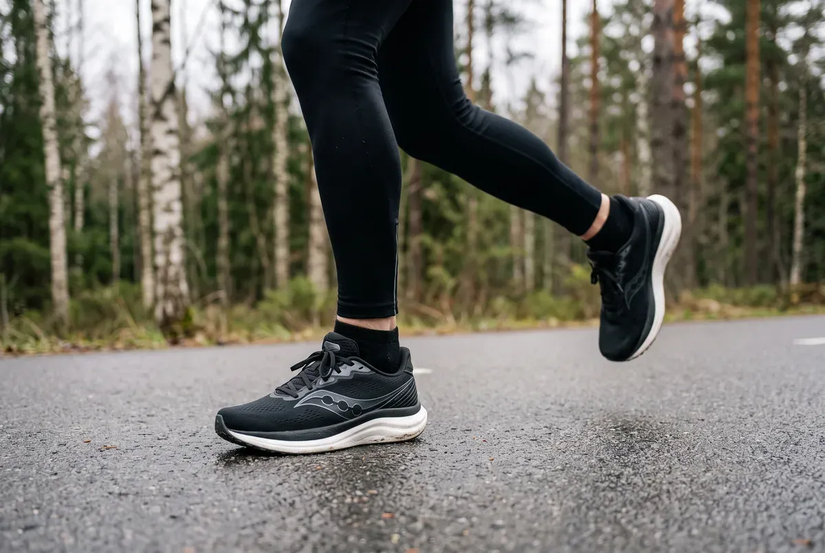 Saucony Triumph 23 mitt i ett löpsteg
