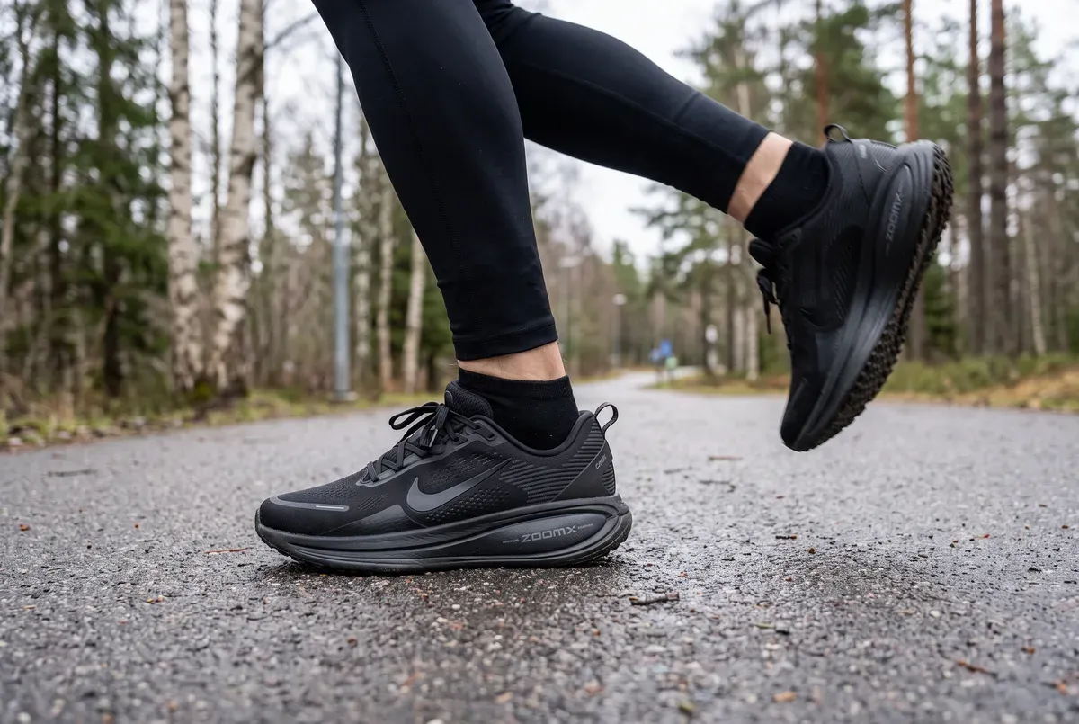 Nike Vomero 18 mitt i ett löpsteg