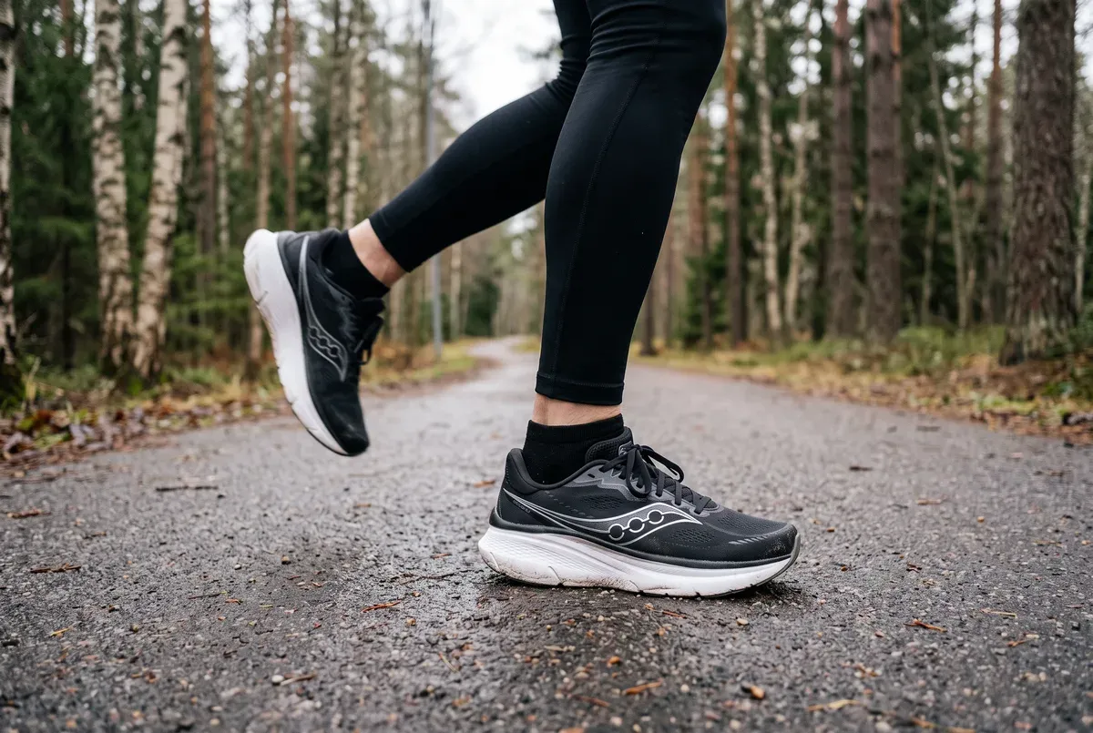 Saucony Guide 19 mitt i ett löpsteg